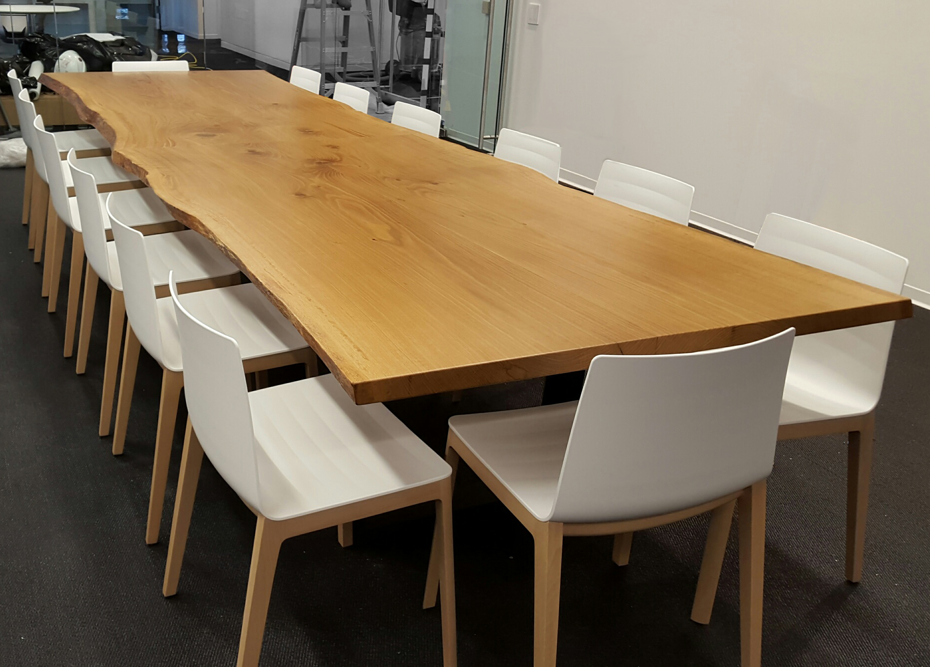 oak conference table