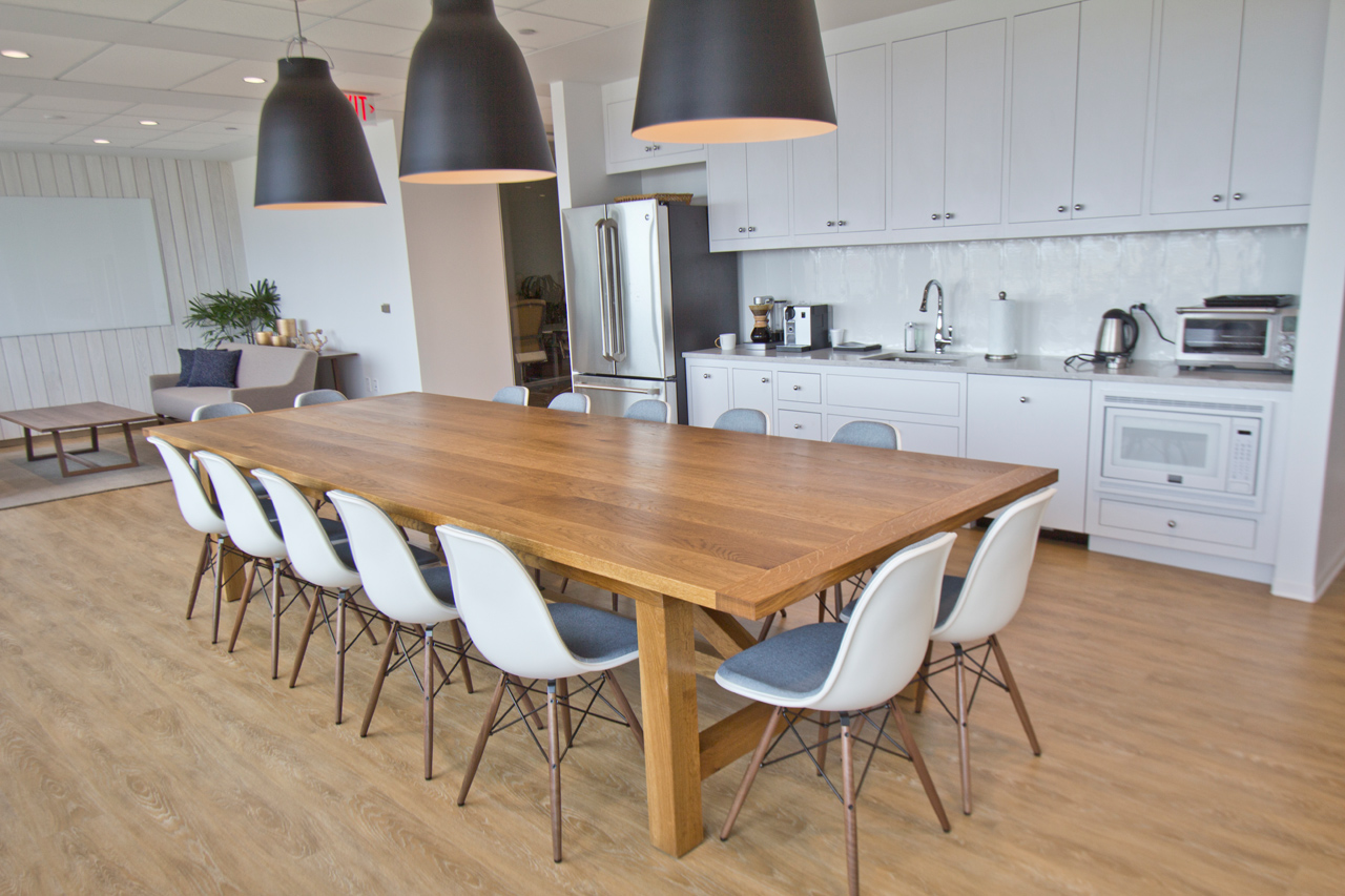 White Oak Farm Table by RSTco. at Verdis Investment Managerment
