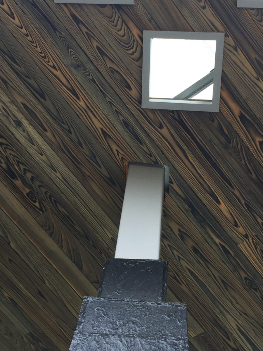 HADAKA shou sugi ban charred cypress