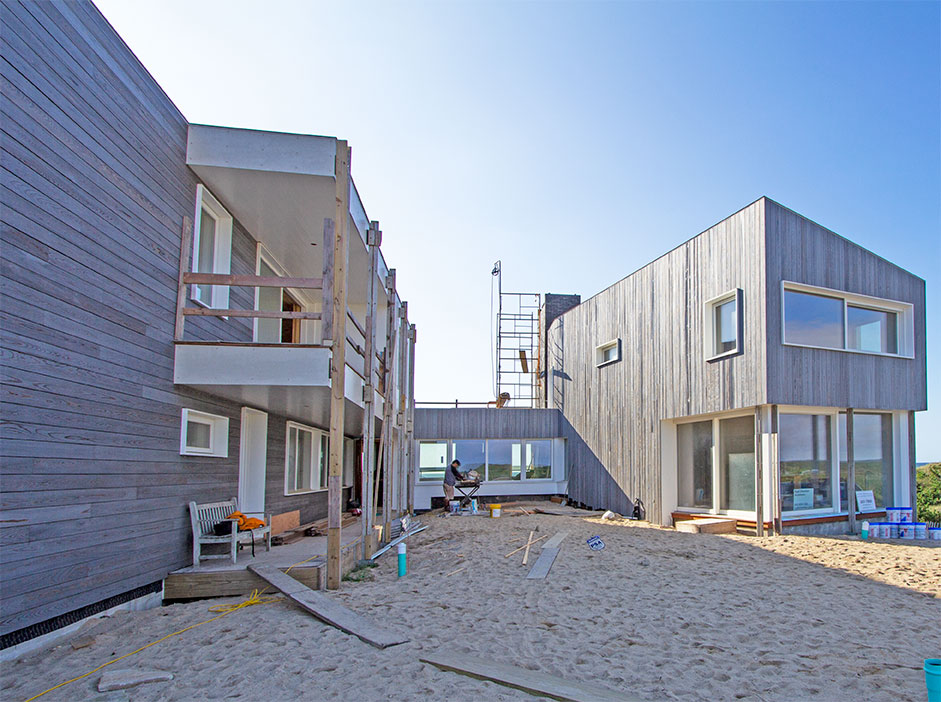 IRUKA shou sugi ban at Montauk residence