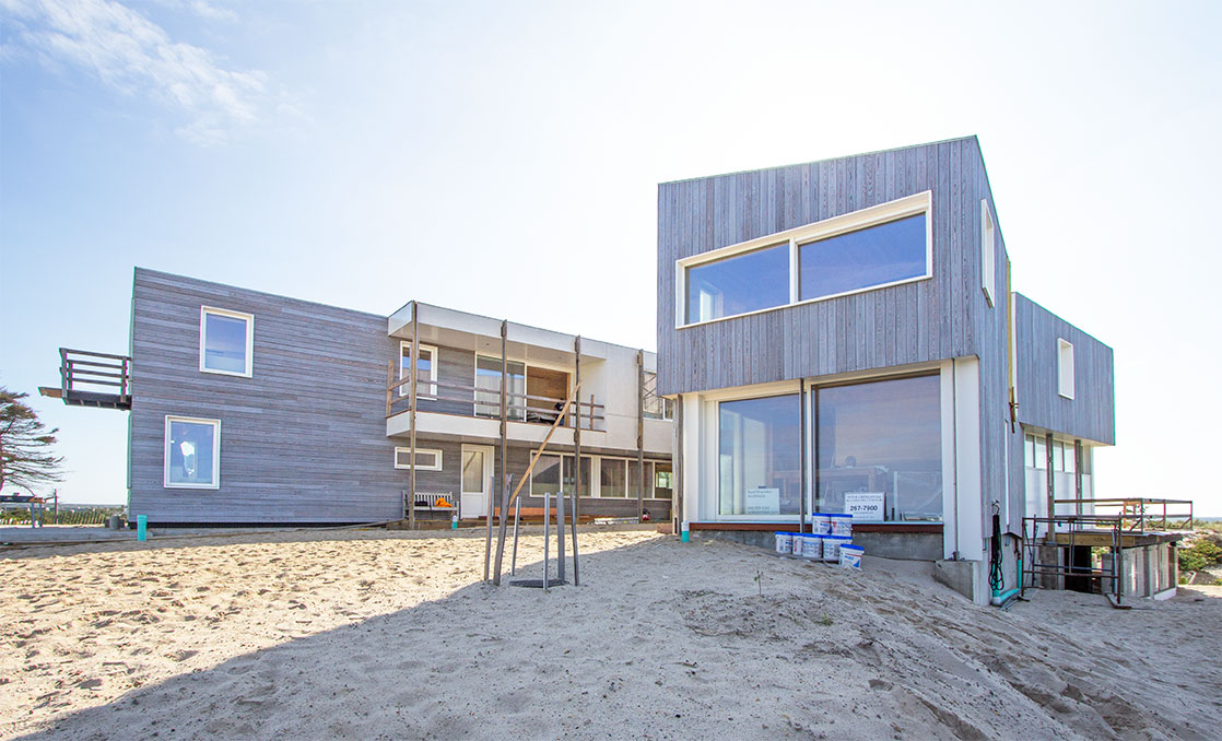 IRUKA shou sugi ban at Montauk residence