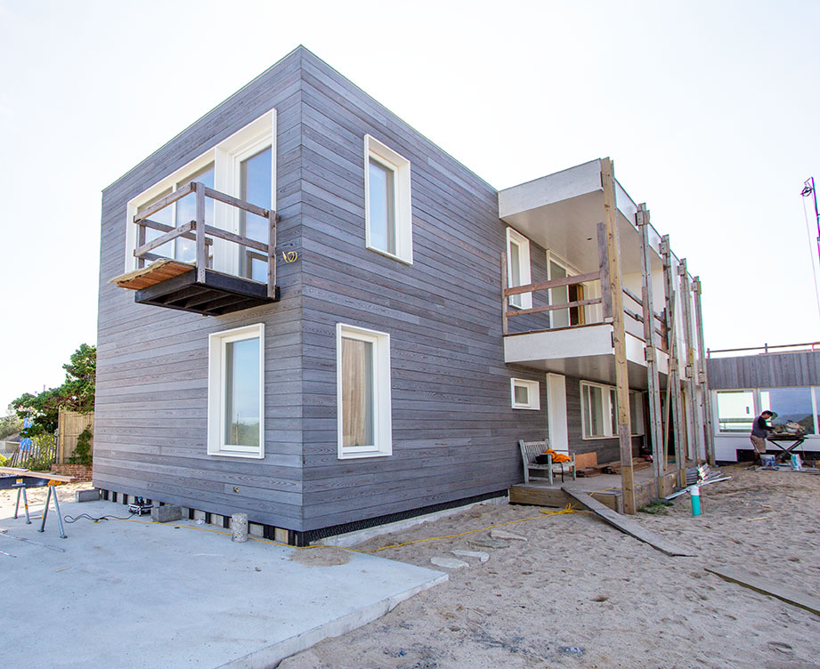 IRUKA shou sugi ban at Montauk residence
