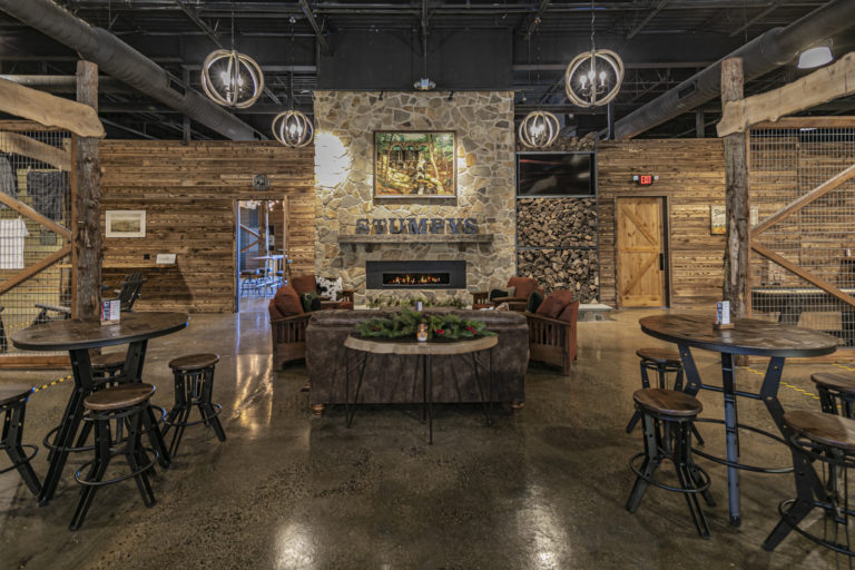 Stumpy's Hatchet House Custom Charred Cypress reSAWN TIMBER co.