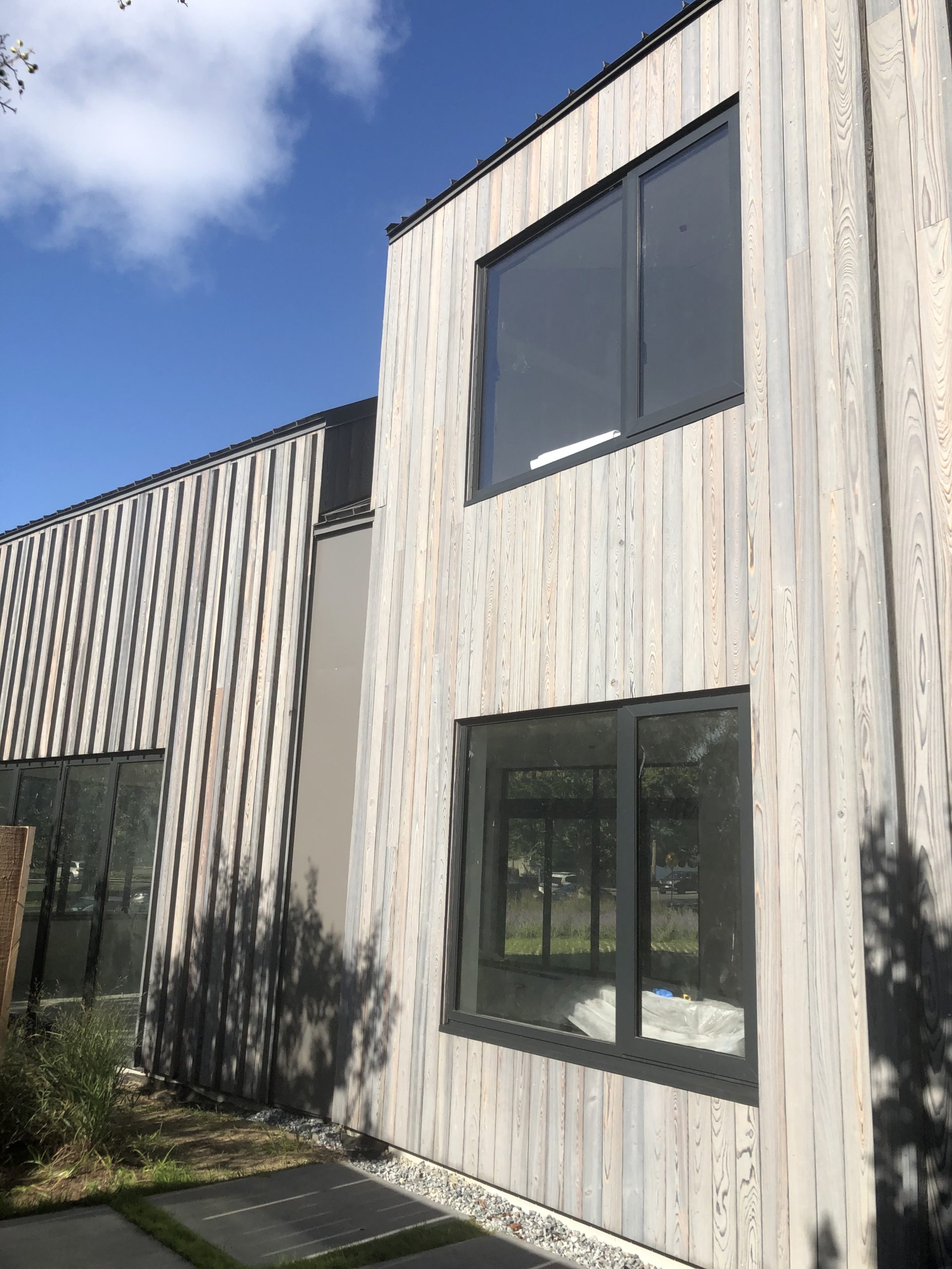 Bridgehampton Facilities KUJAKU shou sugi ban charred cypress