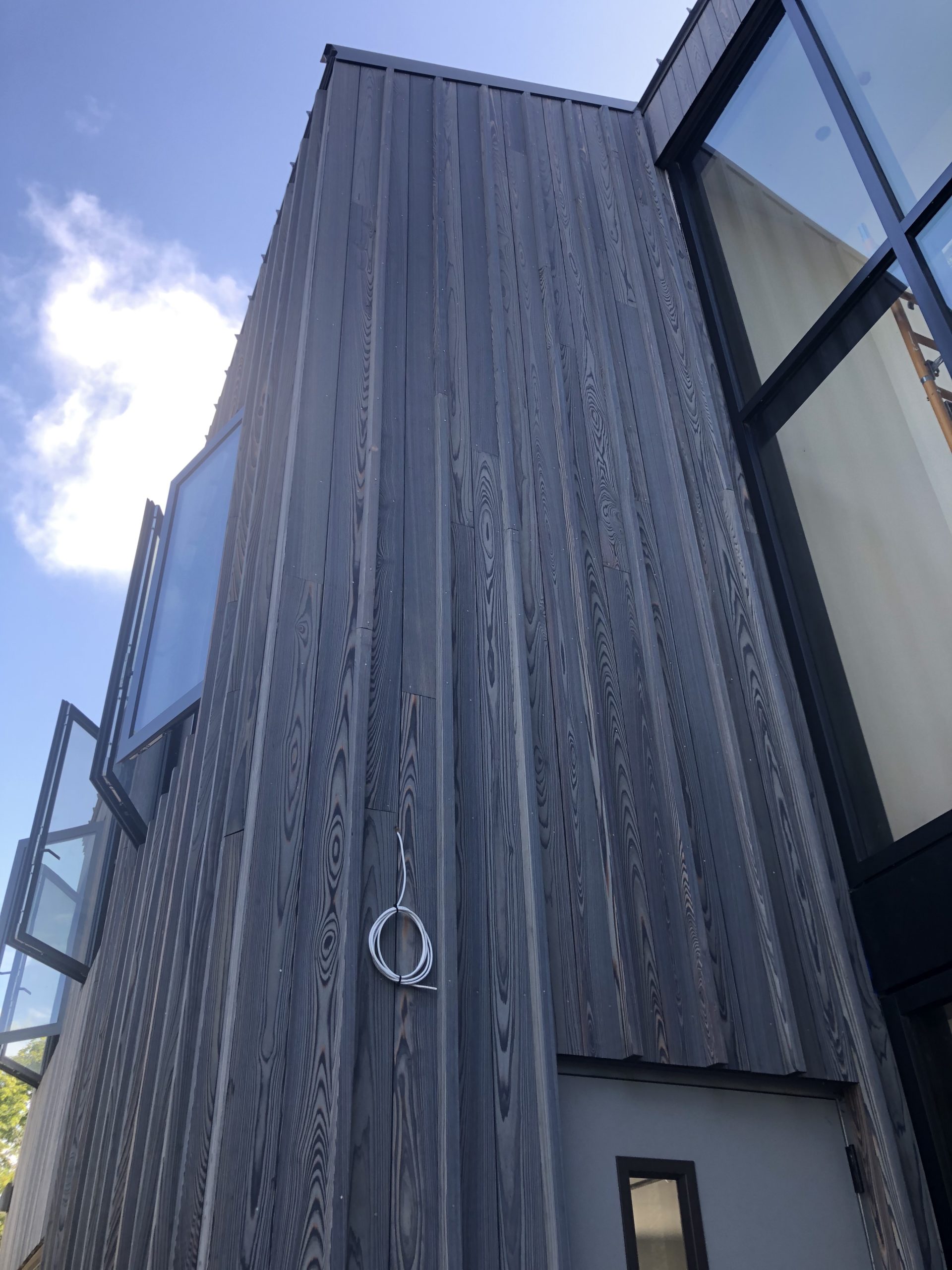 Bridgehampton Facilities KUJAKU shou sugi ban charred cypress