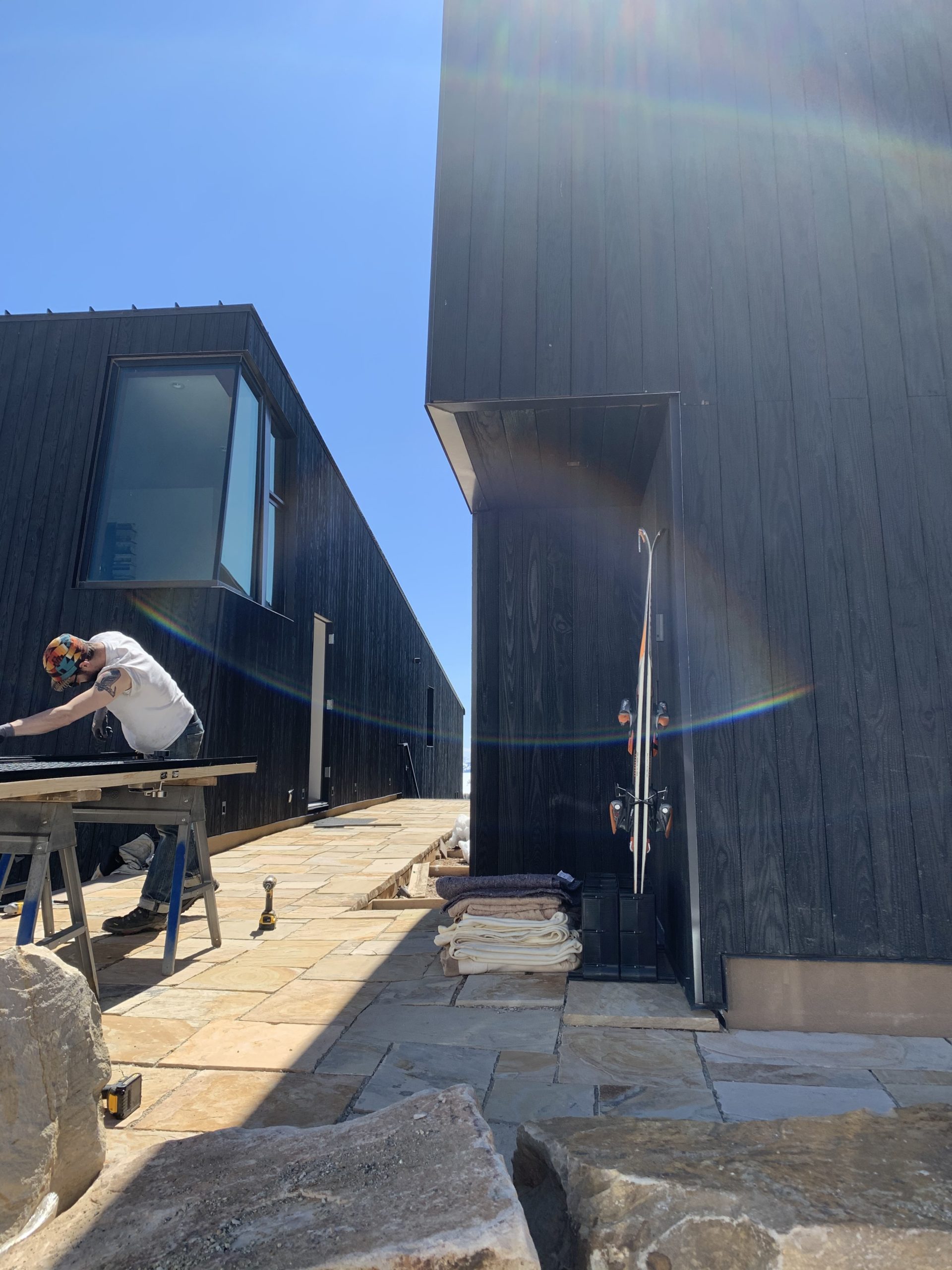 Utah Mountain House DUNCAN 2.0 charred western red cedar & CUSTOM charred Kebony® wood