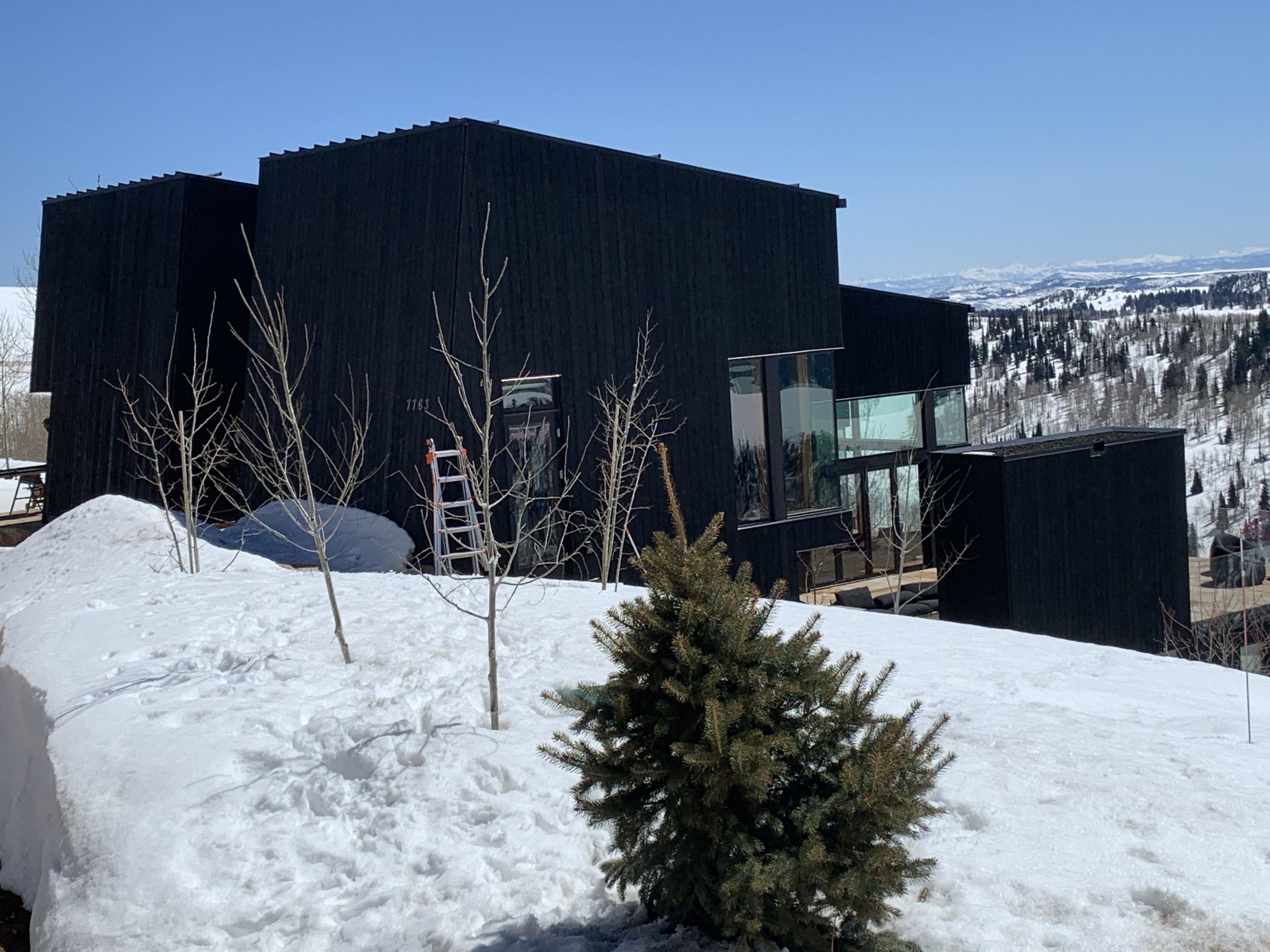 Utah Mountain House DUNCAN 2.0 charred western red cedar & CUSTOM charred Kebony® wood