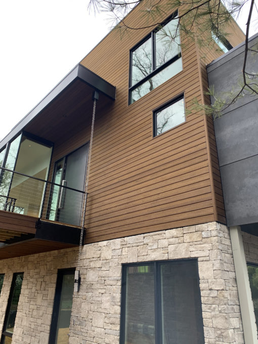 Terry Residence TEAK Abodo Vulcan Cladding