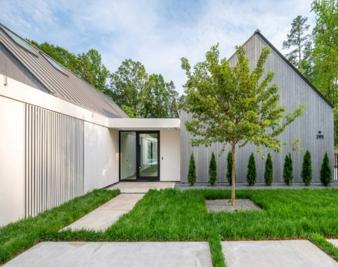Chapel Hill Residence featuring SAMITTO shou sugi ban charred FSC-Certified Accoya wood cladding/siding