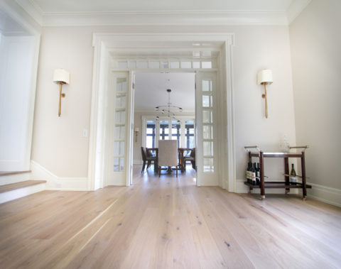 Main Line Residence featuring BASTILLE European White Oak Flooring