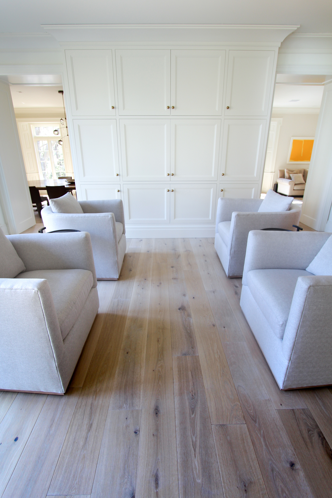 Main Line Residence featuring BASTILLE European White Oak Flooring