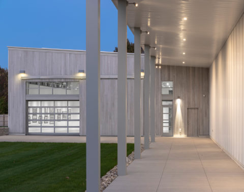 Cape Ann Museum featuring BRIZA Weathered Atlantic White Cedar Exterior Cladding/Siding