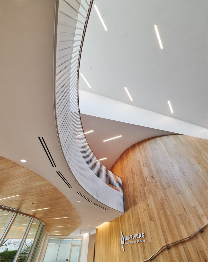 Two Rivers Middle School :: AMITY European White Oak and Custom Accoya ...