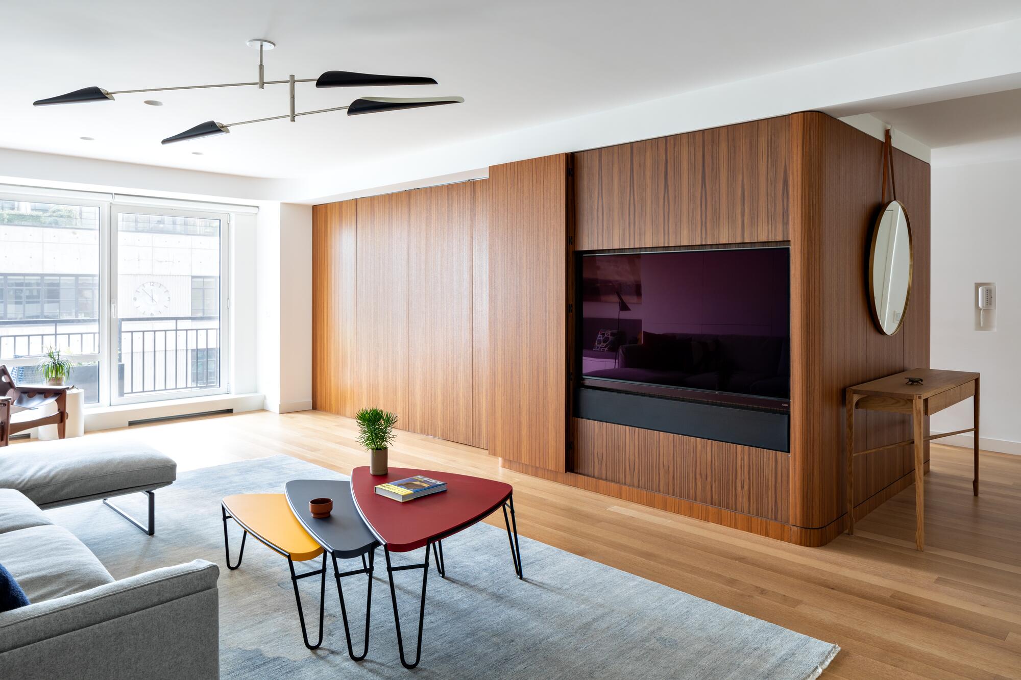 The Highline Residence featuring CUSTOM rift sawn White Oak flooring