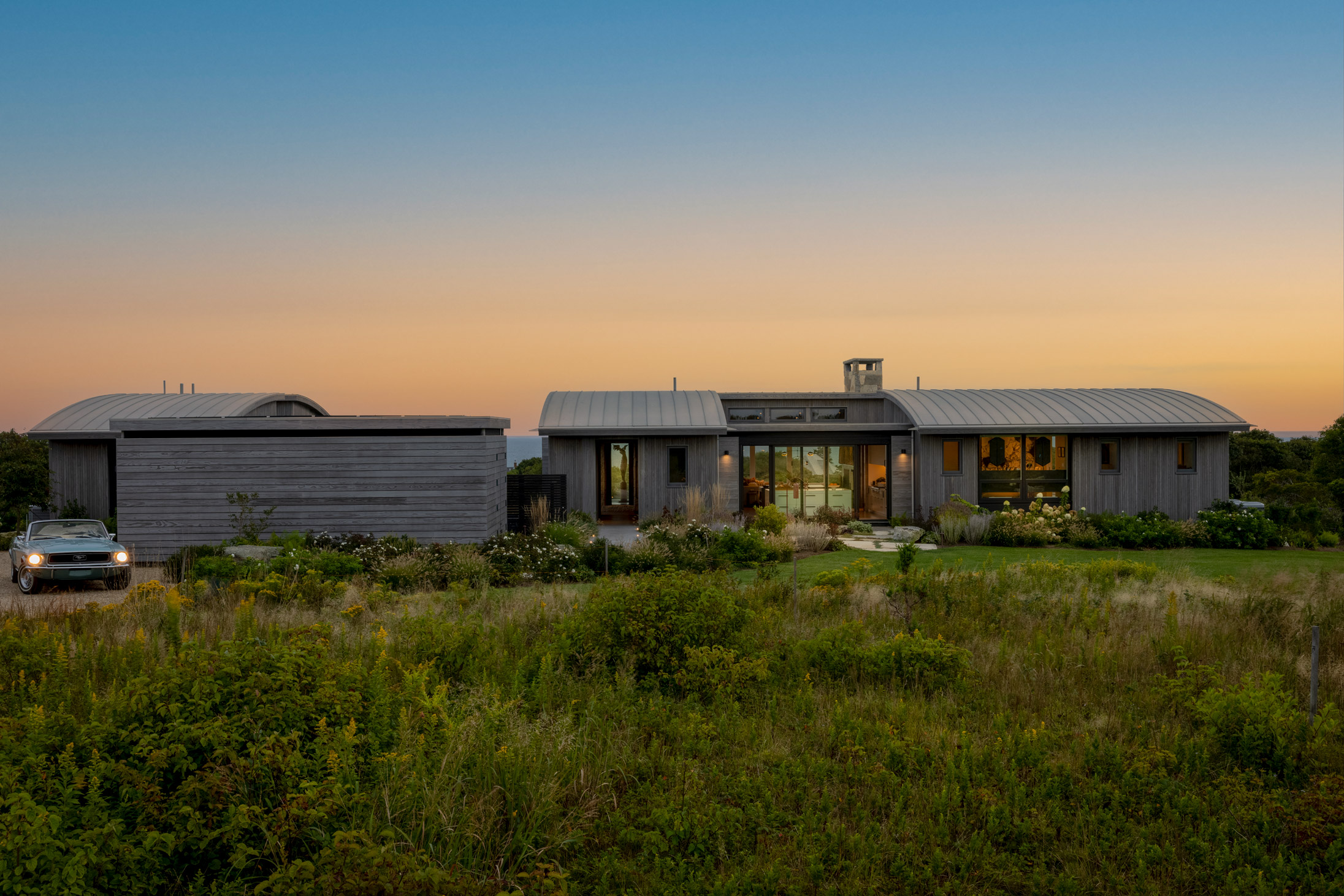 Sunset Hill featuring NIGIRI and YOSHIMI shou sugi ban charred Accoya exterior cladding