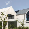 Twin Gables ft. reSAWN TIMBER co. SiOO:X Abodo Vulcan Cladding, Roofing, Trellis, and Slats
