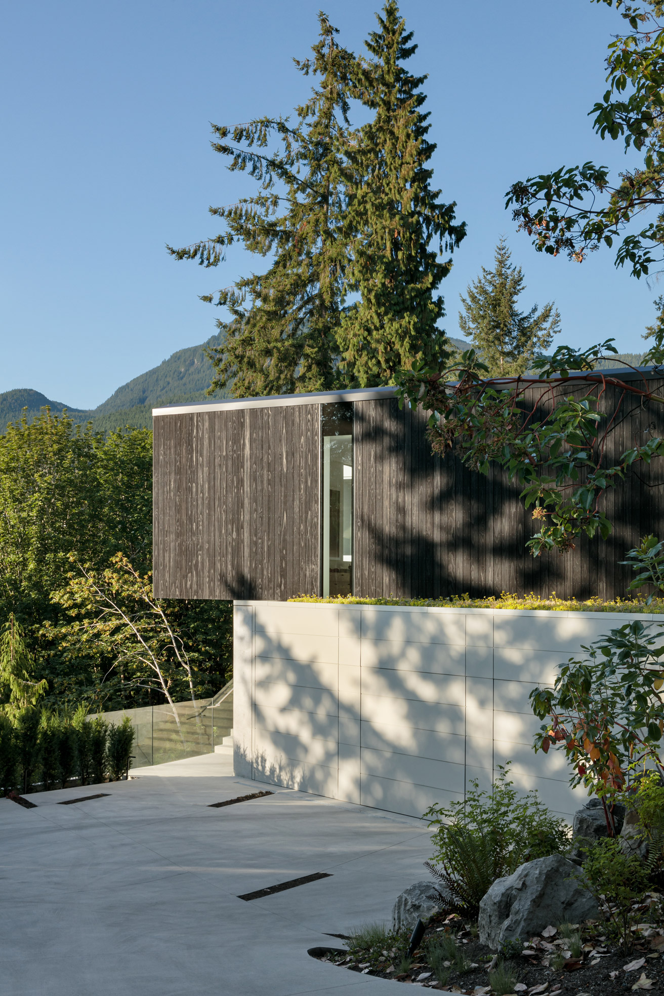 Vancouver Residence featuring reSAWN TIMBER co. KOS Shou Sugi Ban Charred Kebony Exterior Cladding3