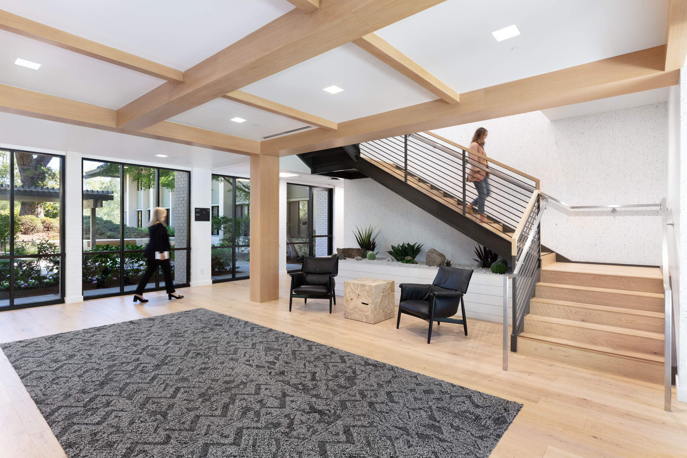 3000 Sandhill Rd AMITY European White Oak flooring and stairs