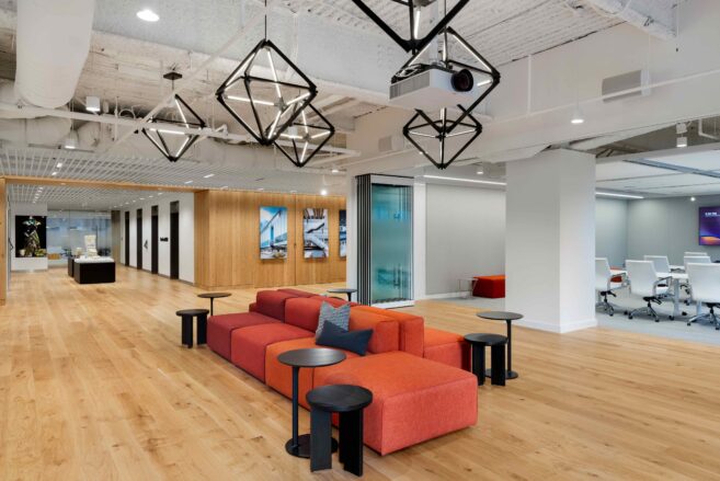 Perkins & Will Boston Office :: CUSTOM European White Oak - reSAWN ...