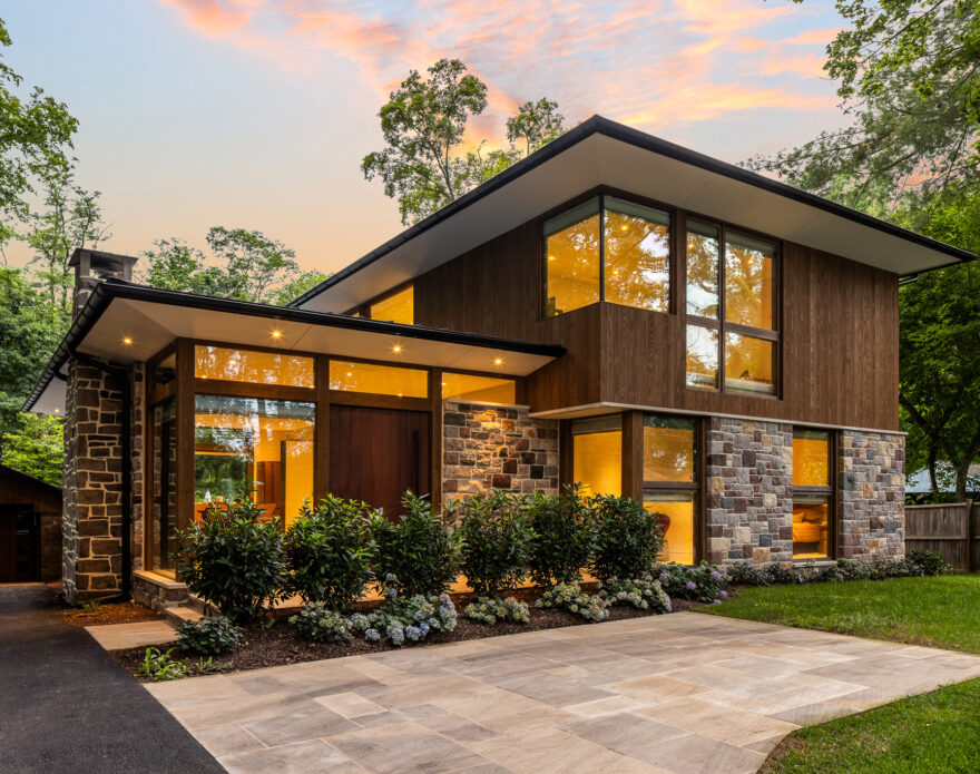 MAIN STREET CONTEMPORARY :: VETTE Charred Kebony®, CUSTOM Accoya®, ROCKPORT North American Black Walnut