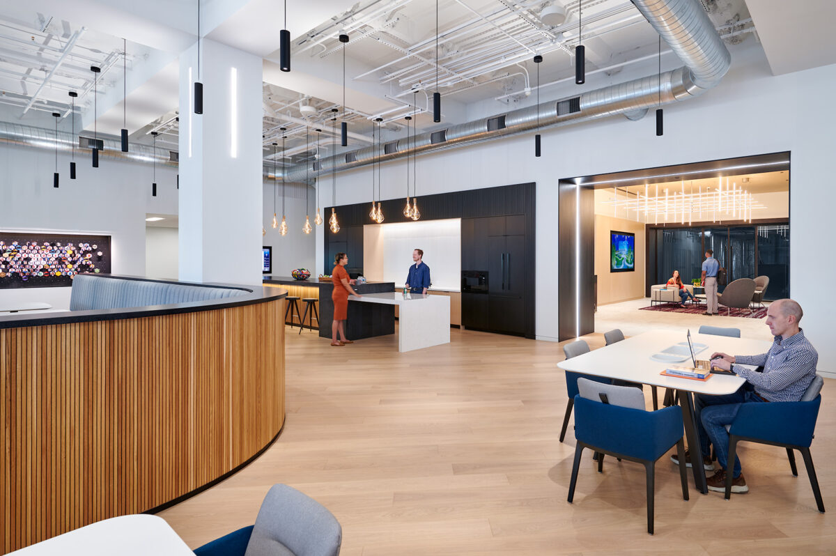 HGA DC Office featuring FloorScore®-certified AMITY European White Oak